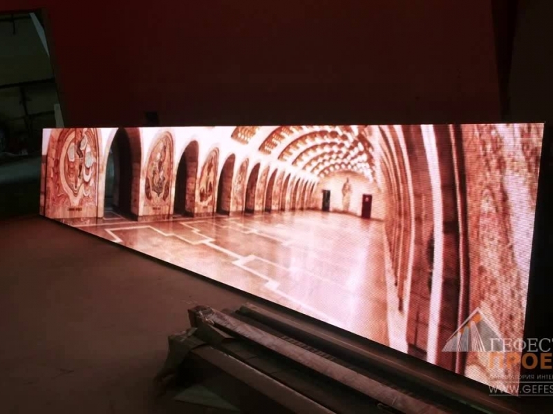 Светодиодные экраны для метрополитена Баку